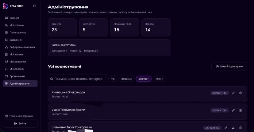 🏢 CRM для власника — mobile