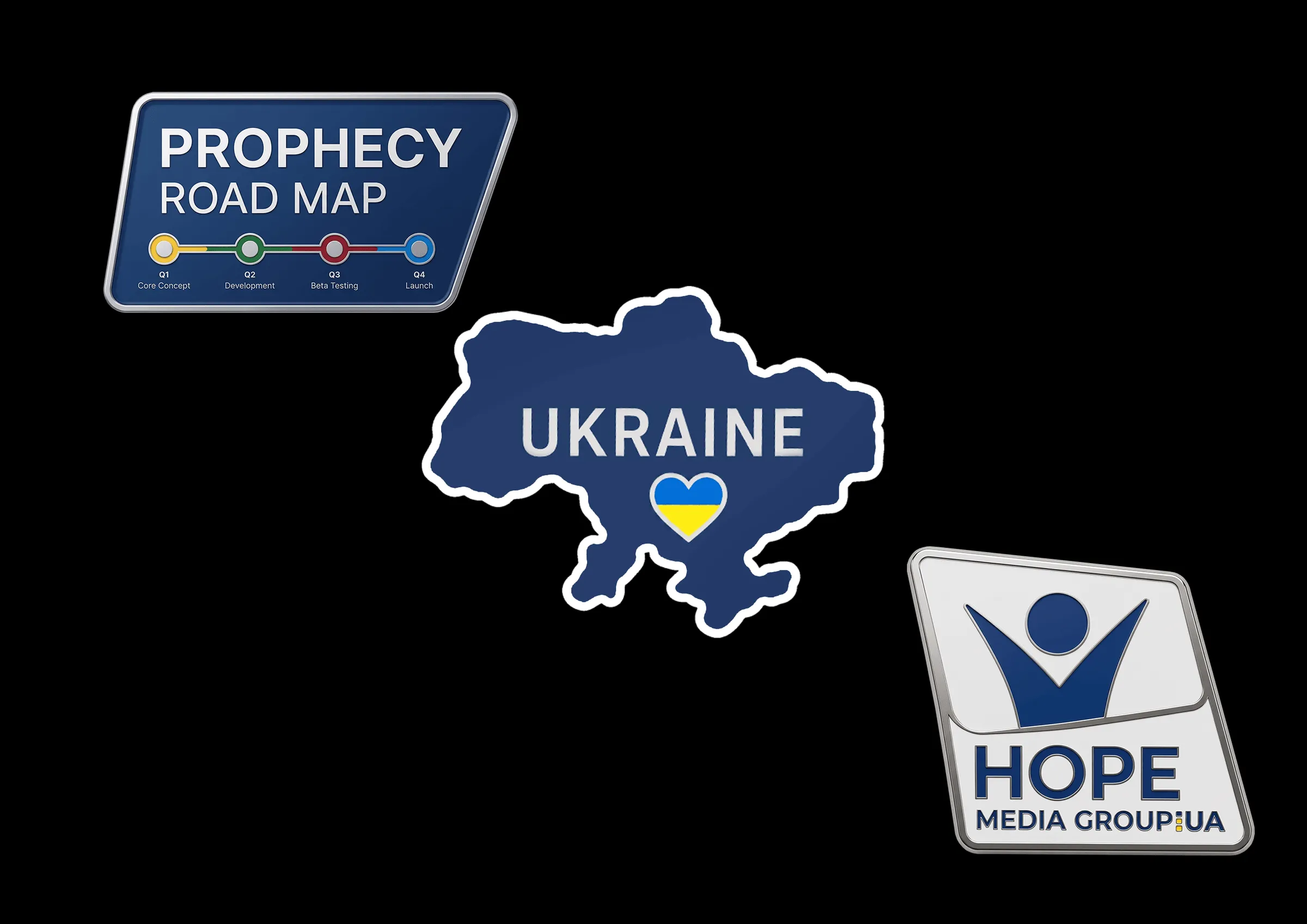 Сет значків