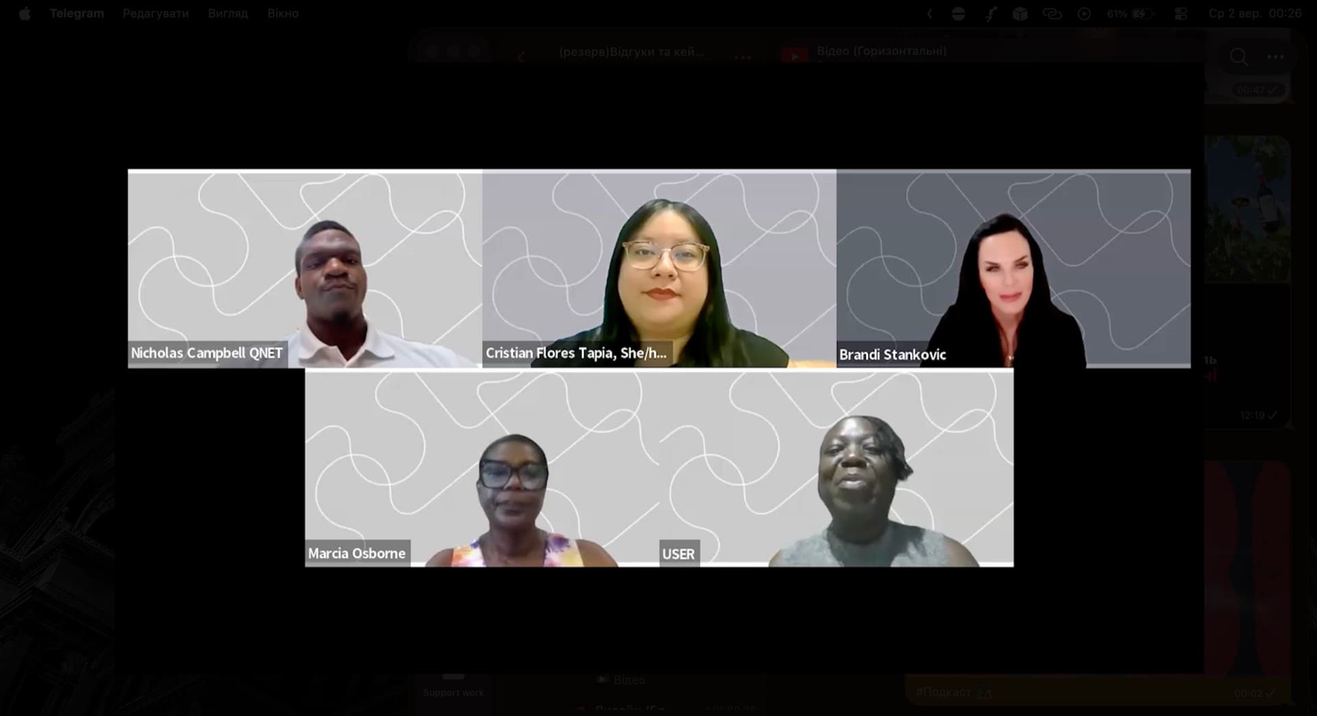 Participants grid — Nigeria, Dominican Republic
