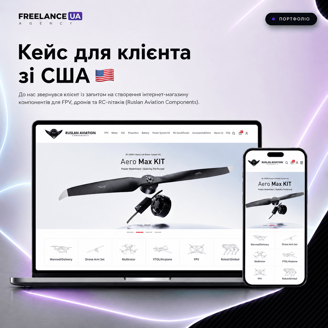 Інтернет магазин для Ruslan Aviation🇺🇸